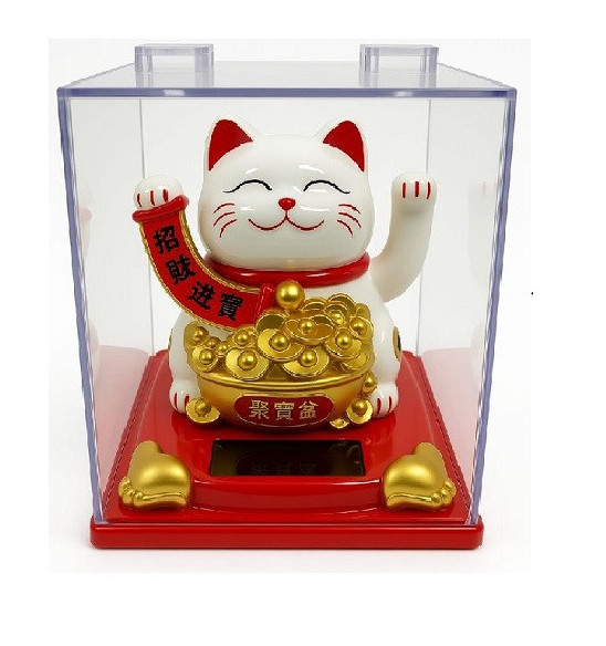 Gato de Boa Sorte - Energia Solar