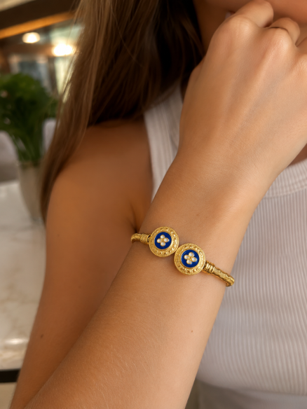 Pulseira Aço Dourado