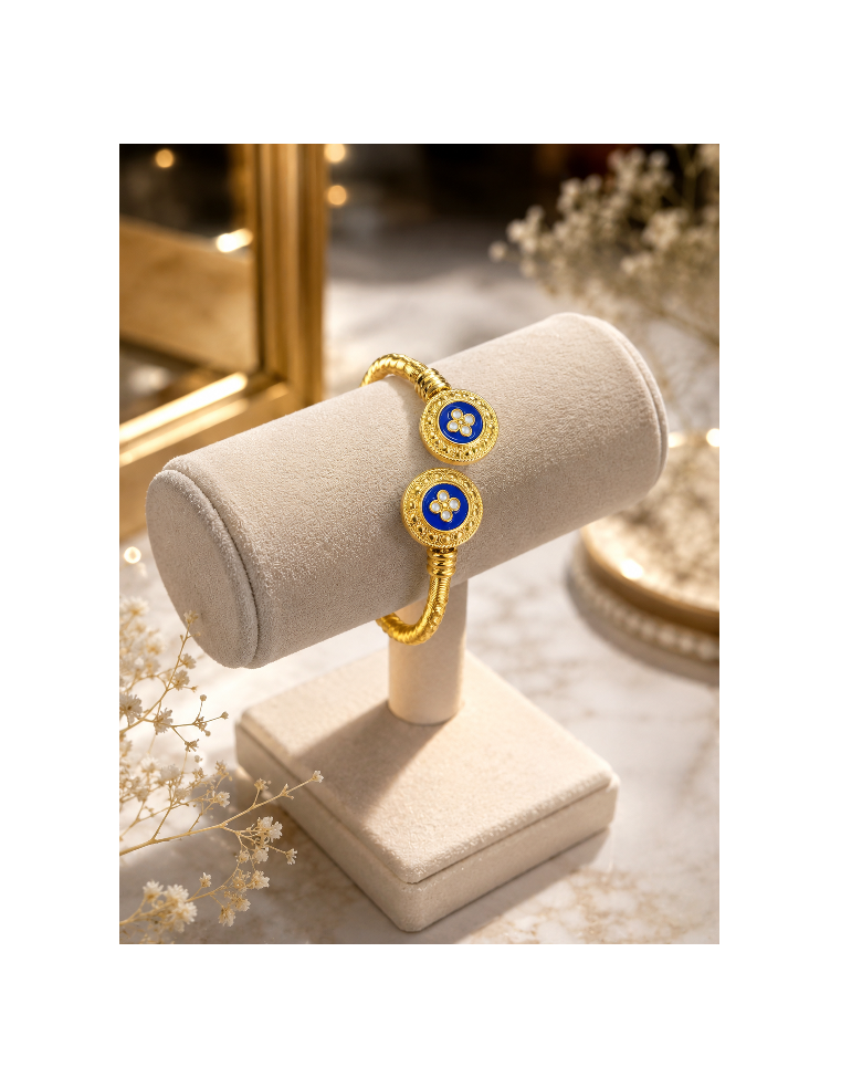 Pulseira Aço Dourado