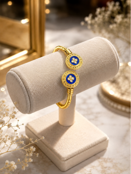 Pulseira Aço Dourado