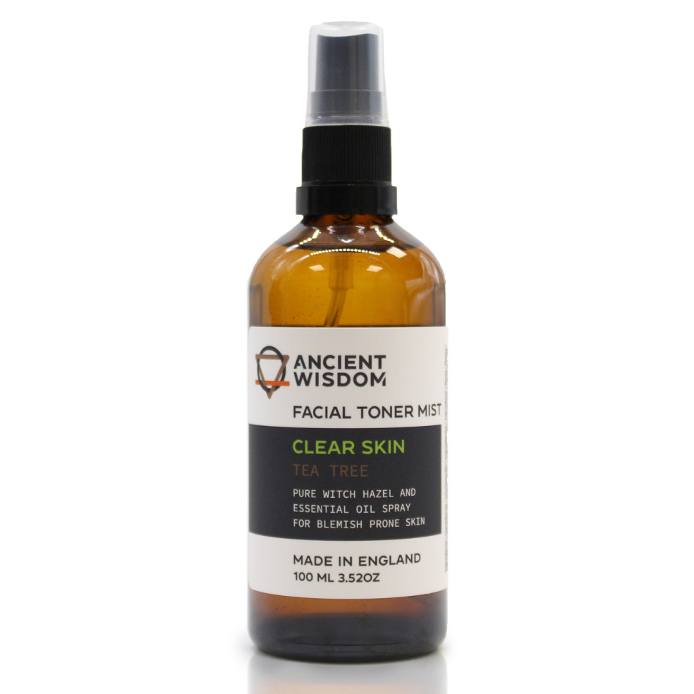 Tonico Facial Hamamelis e Arvore de cha