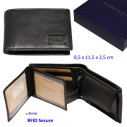 Carteira Pele RFID Secure