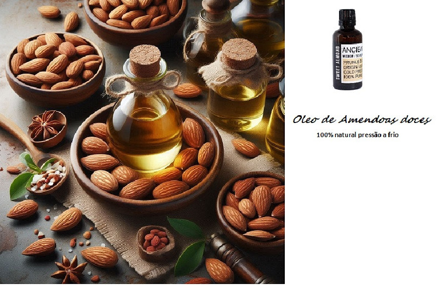 Óleo de amêndoas doces 50ml