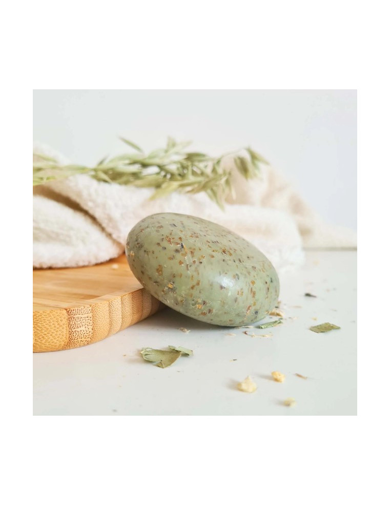 Sabonete esfoliante com argila verde 100G
