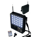 Radio Solar e Foco de Iluminação
