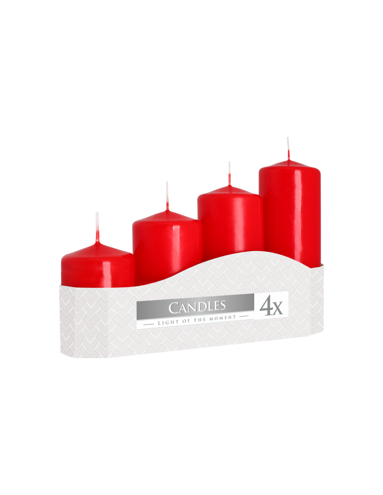 Conjunto de 4 Velas Pilar