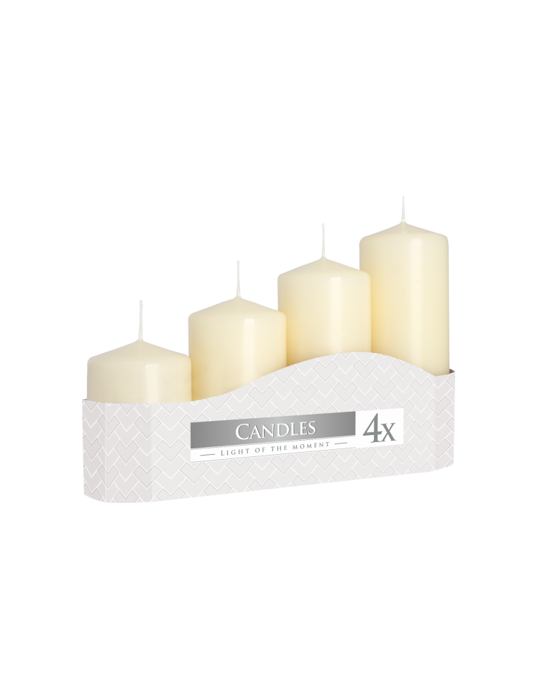 Conjunto de 4 Velas Pilar