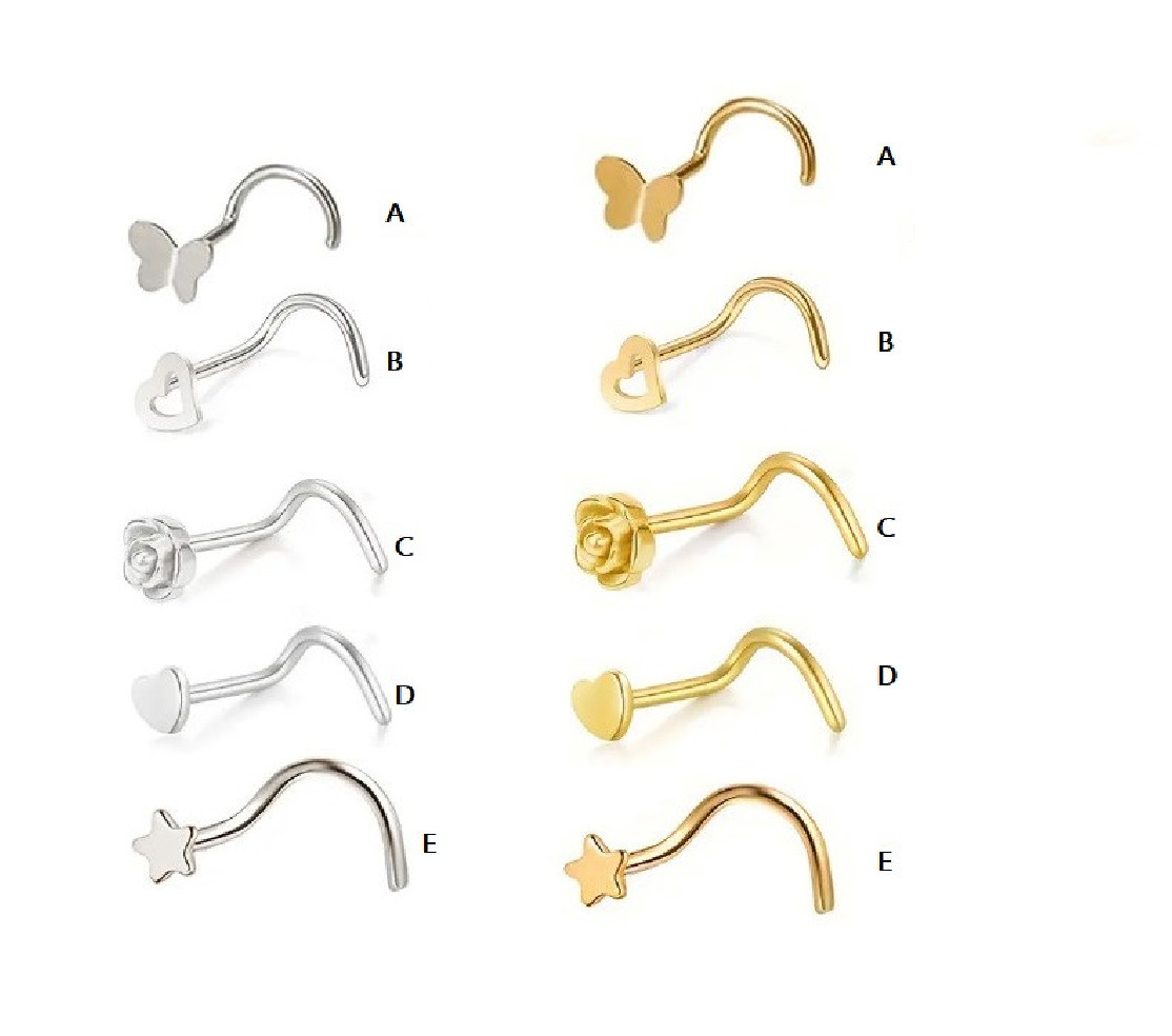 Piercing em Aço com Formas