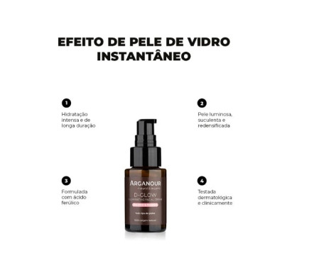 D-Glow - Creme de rosto iluminador 30ml 2