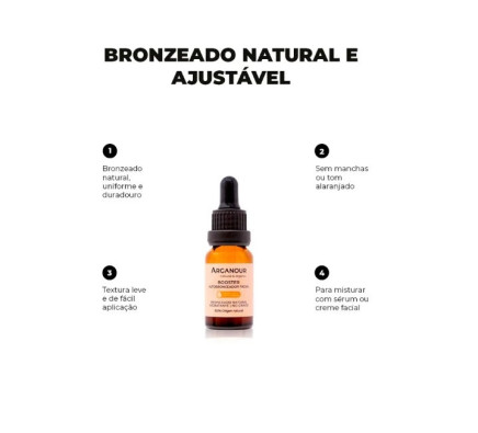Intensificador de Auto-Bronzeamento facial 15 ml 2
