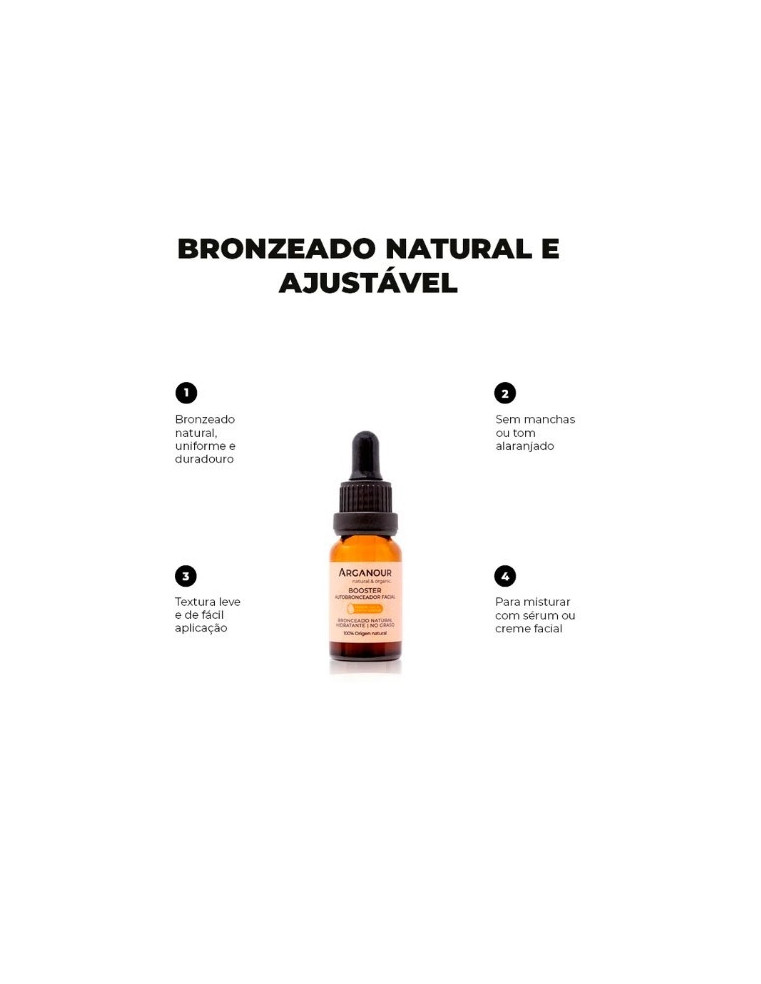 Intensificador de Auto-Bronzeamento facial 15 ml