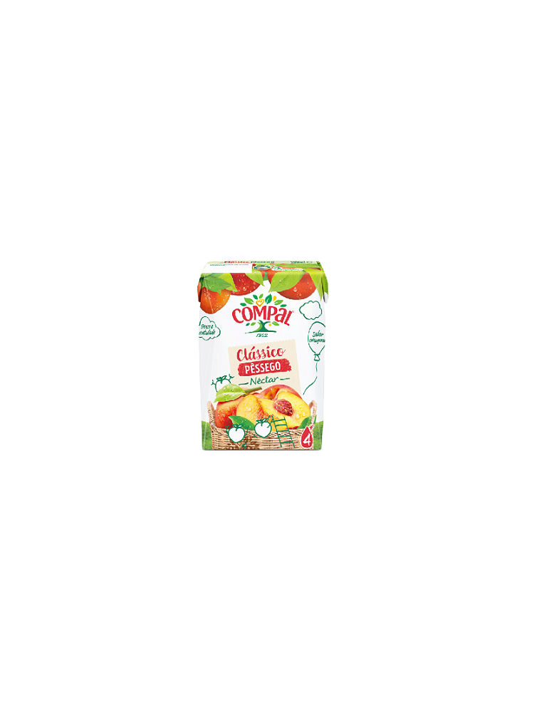 Néctar Compal Pêssego 200ml