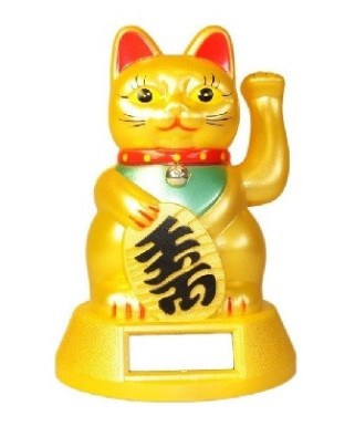 Gato de Boa Sorte - Energia Solar 2