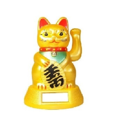 Gato de Boa Sorte - Energia Solar