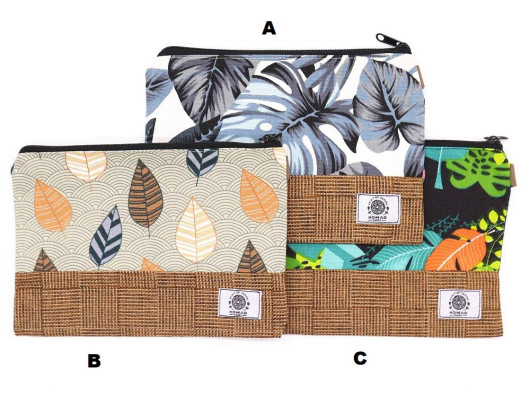 Necessaires Tropicais Grandes  26x17cm